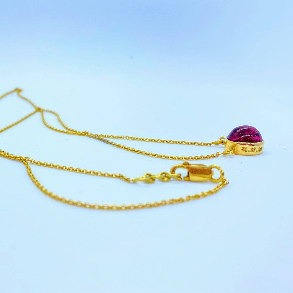 Bezel Set Pendant