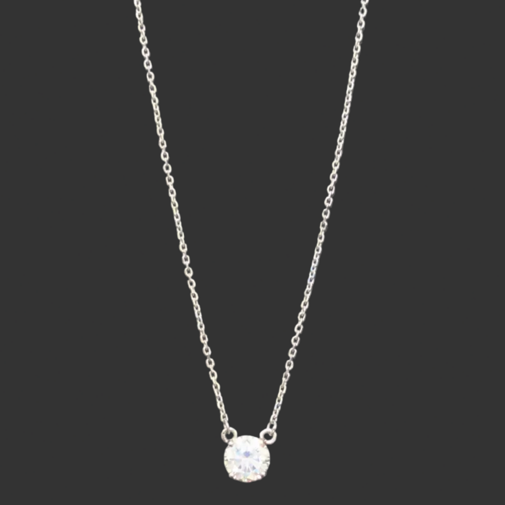 Solitaire Diamond Necklace