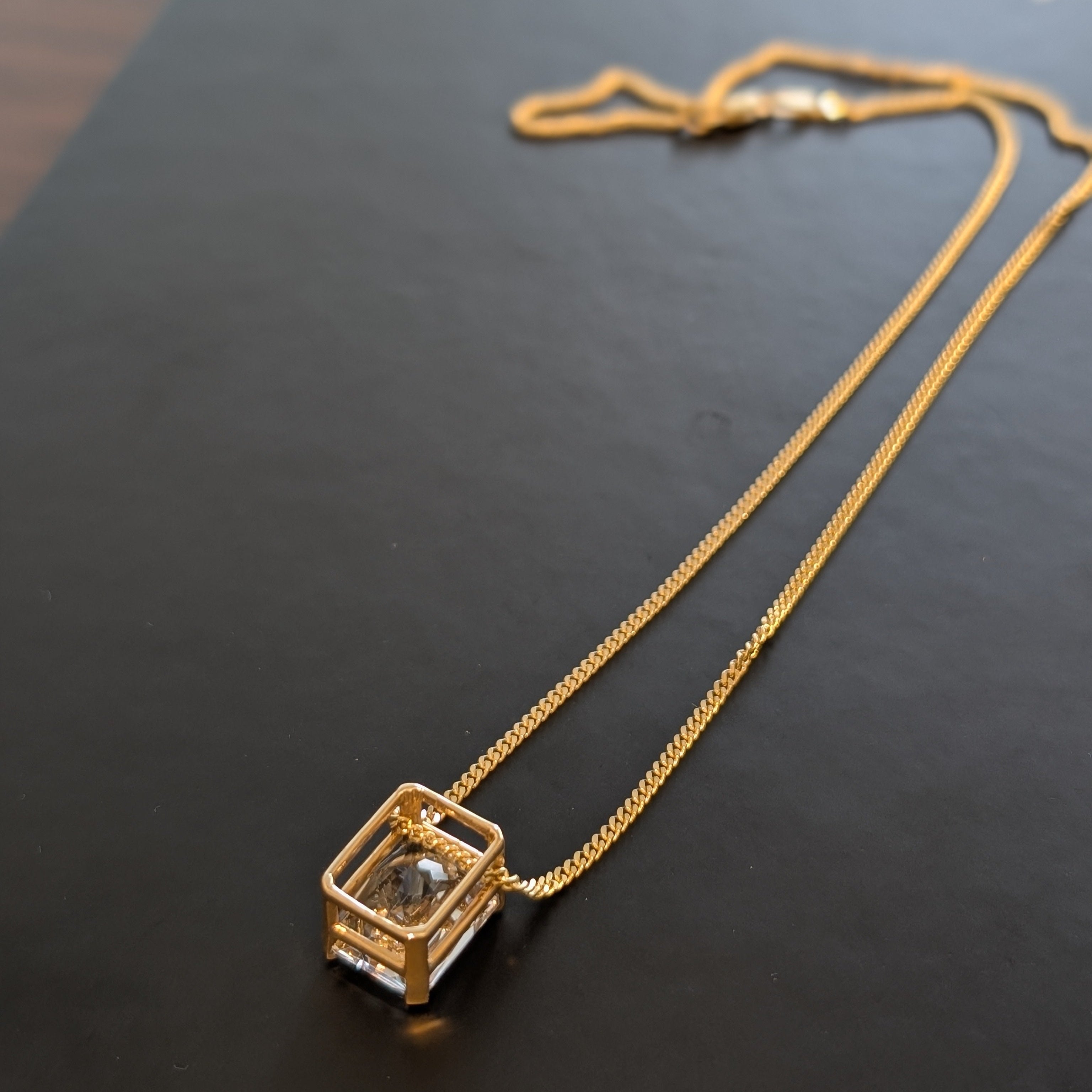 Rose Danburite Necklace
