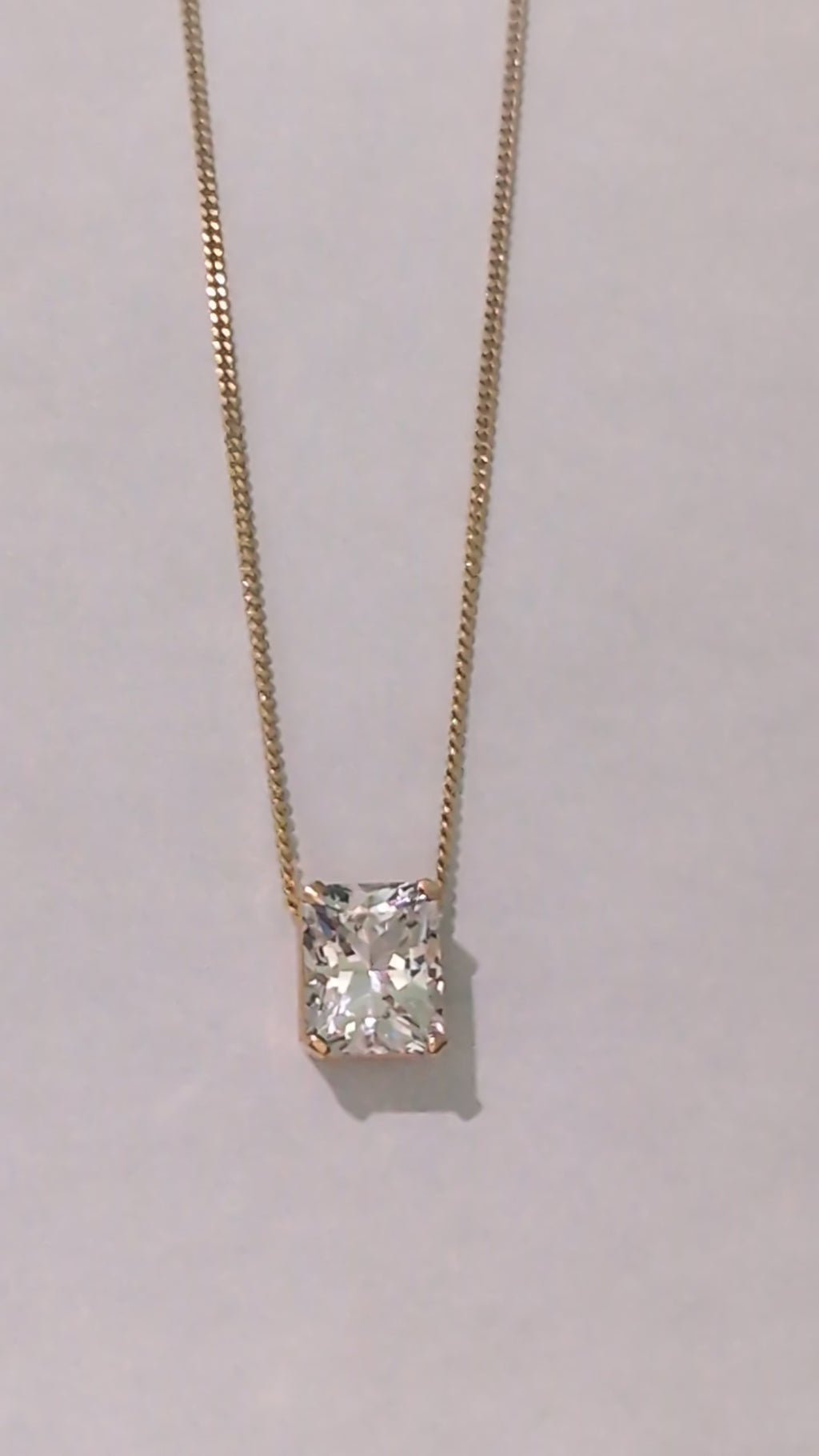 Rose Danburite Necklace