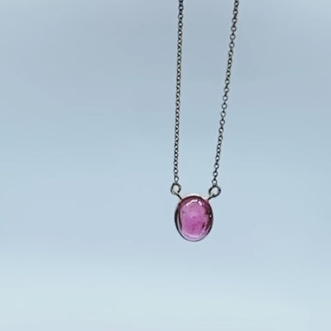 Bezel set pendant (video)